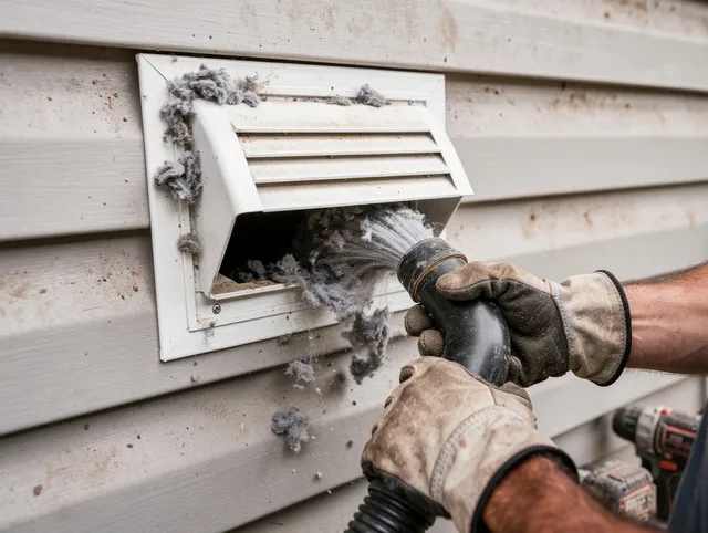 Professional dryer vent cleaning by Tyngsborough Dryer Vent Cleaning in Tyngsborough