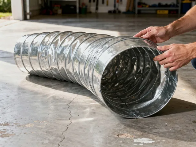 Tyngsborough Dryer Vent Cleaning specialist using advanced equipment for thorough duct cleaning in Tyngsborough