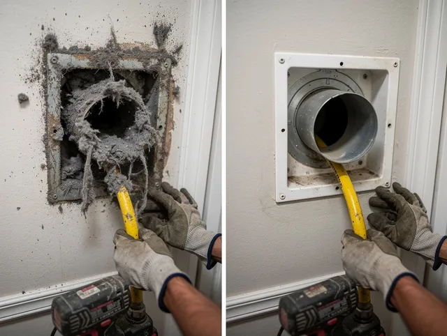 Expert gas dryer vent cleaning by Tyngsborough Dryer Vent Cleaning in Tyngsborough
